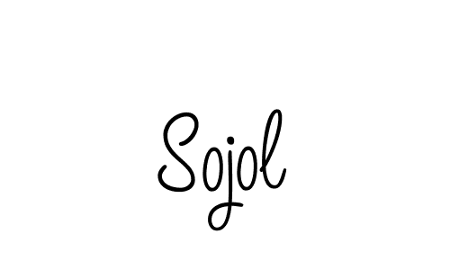 Make a beautiful signature design for name Sojol. With this signature (Angelique-Rose-font-FFP) style, you can create a handwritten signature for free. Sojol signature style 5 images and pictures png