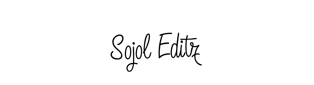 Create a beautiful signature design for name Sojol Editz. With this signature (Angelique-Rose-font-FFP) fonts, you can make a handwritten signature for free. Sojol Editz signature style 5 images and pictures png