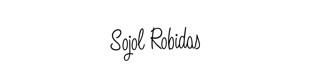 How to make Sojol Robidas name signature. Use Angelique-Rose-font-FFP style for creating short signs online. This is the latest handwritten sign. Sojol Robidas signature style 5 images and pictures png