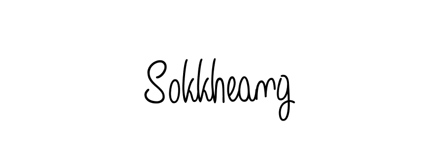 Also we have Sokkheang name is the best signature style. Create professional handwritten signature collection using Angelique-Rose-font-FFP autograph style. Sokkheang signature style 5 images and pictures png