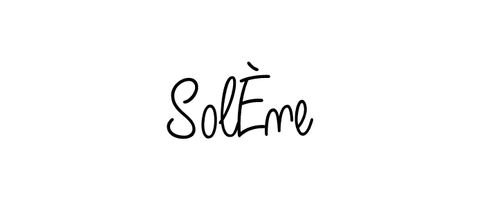 It looks lik you need a new signature style for name SolÈne. Design unique handwritten (Angelique-Rose-font-FFP) signature with our free signature maker in just a few clicks. SolÈne signature style 5 images and pictures png