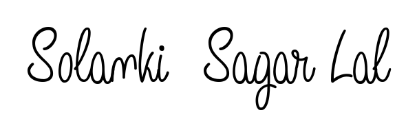 Achieve flawless digital penmanship with Solanki  Sagar Lal name in Angelique-Rose-font-FFP font. The perfect tool for creating online signatures. Solanki  Sagar Lal signature style 5 images and pictures png
