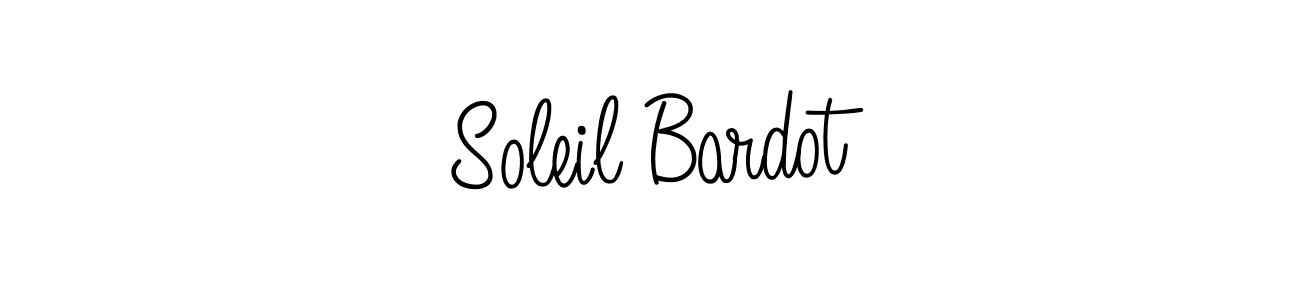 How to Draw Soleil Bardot signature style? Angelique-Rose-font-FFP is a latest design signature styles for name Soleil Bardot. Soleil Bardot signature style 5 images and pictures png