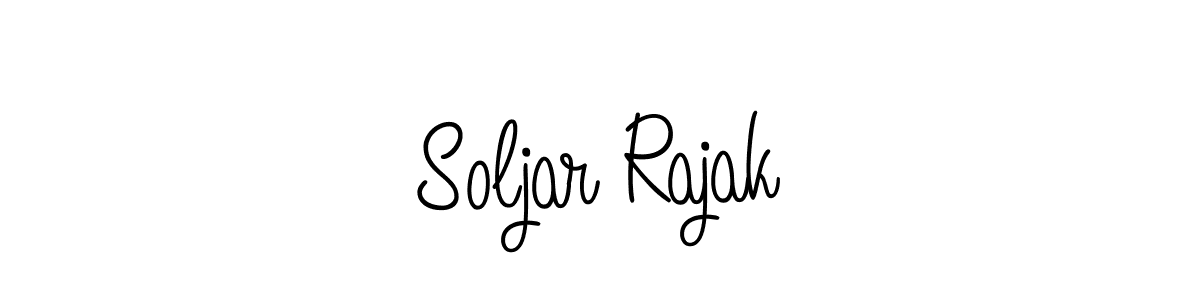 if you are searching for the best signature style for your name Soljar Rajak. so please give up your signature search. here we have designed multiple signature styles  using Angelique-Rose-font-FFP. Soljar Rajak signature style 5 images and pictures png