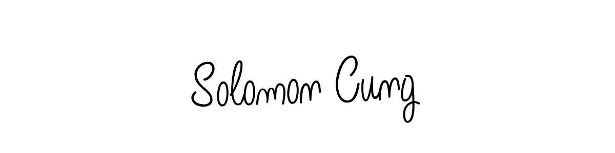 Make a beautiful signature design for name Solomon Cung. Use this online signature maker to create a handwritten signature for free. Solomon Cung signature style 5 images and pictures png