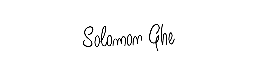 Design your own signature with our free online signature maker. With this signature software, you can create a handwritten (Angelique-Rose-font-FFP) signature for name Solomon Ghe. Solomon Ghe signature style 5 images and pictures png