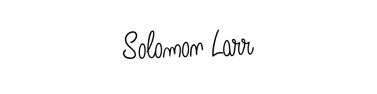 Create a beautiful signature design for name Solomon Larr. With this signature (Angelique-Rose-font-FFP) fonts, you can make a handwritten signature for free. Solomon Larr signature style 5 images and pictures png