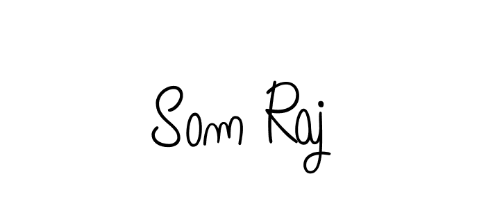 Best and Professional Signature Style for Som Raj. Angelique-Rose-font-FFP Best Signature Style Collection. Som Raj signature style 5 images and pictures png