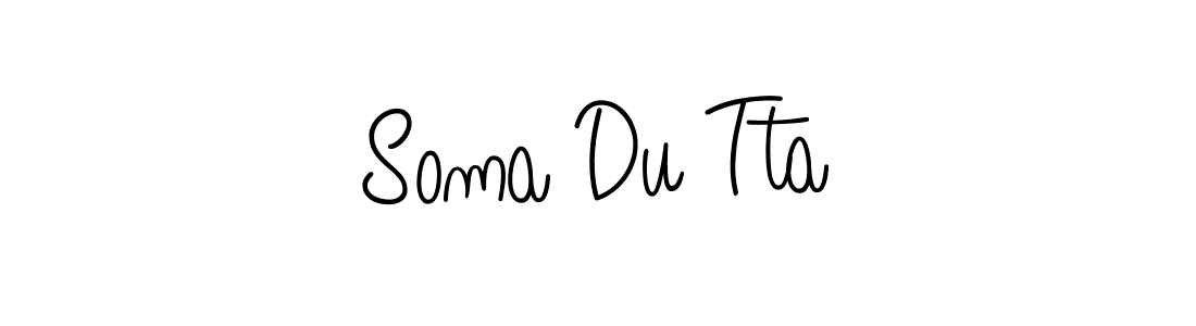 Also we have Soma Du Tta name is the best signature style. Create professional handwritten signature collection using Angelique-Rose-font-FFP autograph style. Soma Du Tta signature style 5 images and pictures png