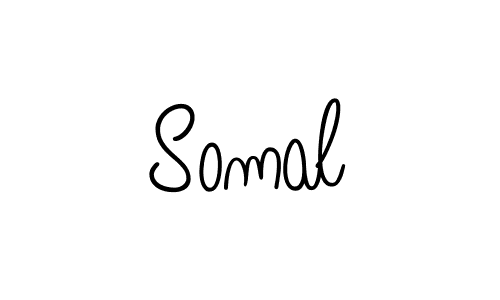 Somal stylish signature style. Best Handwritten Sign (Angelique-Rose-font-FFP) for my name. Handwritten Signature Collection Ideas for my name Somal. Somal signature style 5 images and pictures png