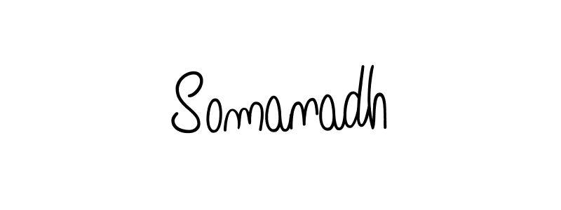 Also we have Somanadh name is the best signature style. Create professional handwritten signature collection using Angelique-Rose-font-FFP autograph style. Somanadh signature style 5 images and pictures png