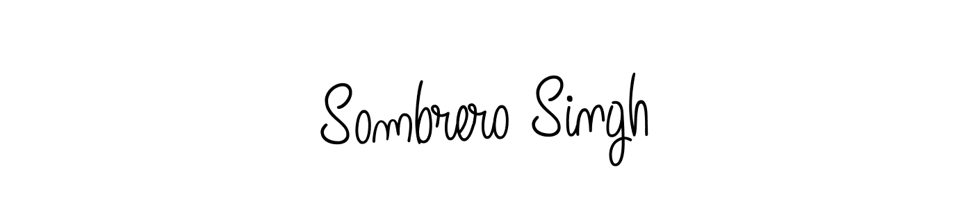 See photos of Sombrero Singh official signature by Spectra . Check more albums & portfolios. Read reviews & check more about Angelique-Rose-font-FFP font. Sombrero Singh signature style 5 images and pictures png