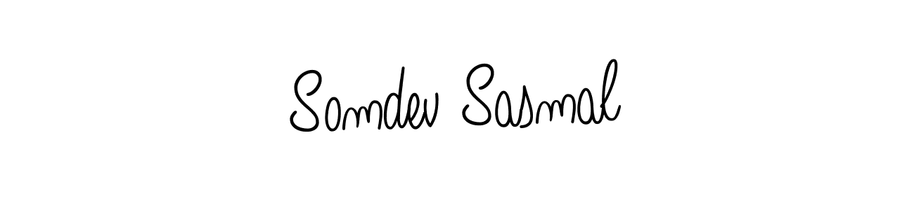 You should practise on your own different ways (Angelique-Rose-font-FFP) to write your name (Somdev Sasmal) in signature. don't let someone else do it for you. Somdev Sasmal signature style 5 images and pictures png