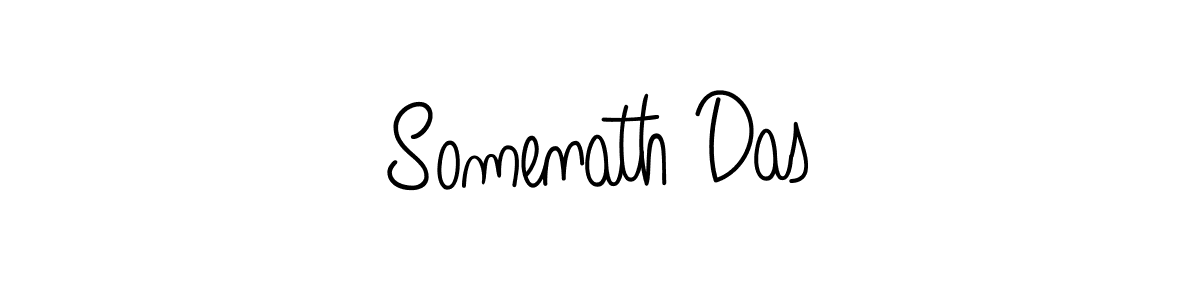 How to make Somenath Das name signature. Use Angelique-Rose-font-FFP style for creating short signs online. This is the latest handwritten sign. Somenath Das signature style 5 images and pictures png