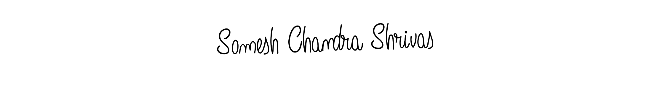 Also we have Somesh Chandra Shrivas name is the best signature style. Create professional handwritten signature collection using Angelique-Rose-font-FFP autograph style. Somesh Chandra Shrivas signature style 5 images and pictures png