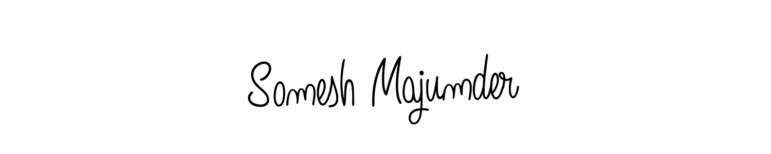 Create a beautiful signature design for name Somesh Majumder. With this signature (Angelique-Rose-font-FFP) fonts, you can make a handwritten signature for free. Somesh Majumder signature style 5 images and pictures png