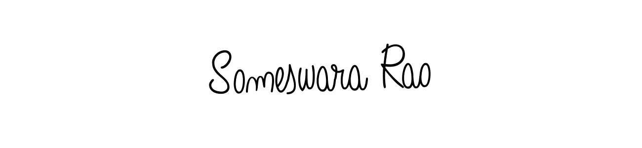 How to Draw Someswara Rao signature style? Angelique-Rose-font-FFP is a latest design signature styles for name Someswara Rao. Someswara Rao signature style 5 images and pictures png