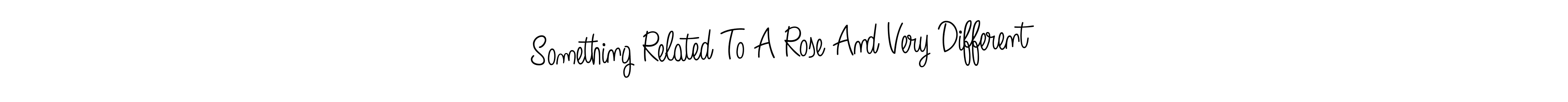 Something Related To A Rose And Very Different stylish signature style. Best Handwritten Sign (Angelique-Rose-font-FFP) for my name. Handwritten Signature Collection Ideas for my name Something Related To A Rose And Very Different. Something Related To A Rose And Very Different signature style 5 images and pictures png