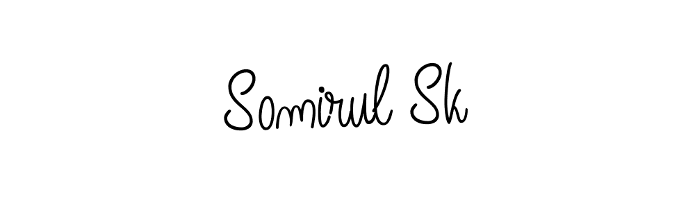 How to Draw Somirul Sk signature style? Angelique-Rose-font-FFP is a latest design signature styles for name Somirul Sk. Somirul Sk signature style 5 images and pictures png