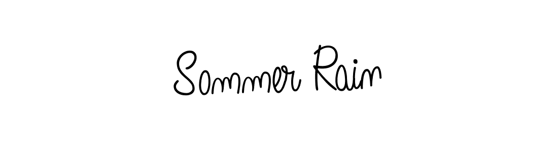 Check out images of Autograph of Sommer Rain name. Actor Sommer Rain Signature Style. Angelique-Rose-font-FFP is a professional sign style online. Sommer Rain signature style 5 images and pictures png