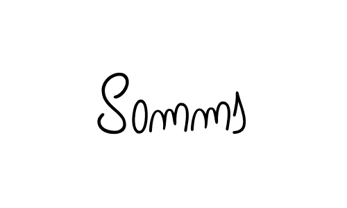 How to Draw Somms signature style? Angelique-Rose-font-FFP is a latest design signature styles for name Somms. Somms signature style 5 images and pictures png