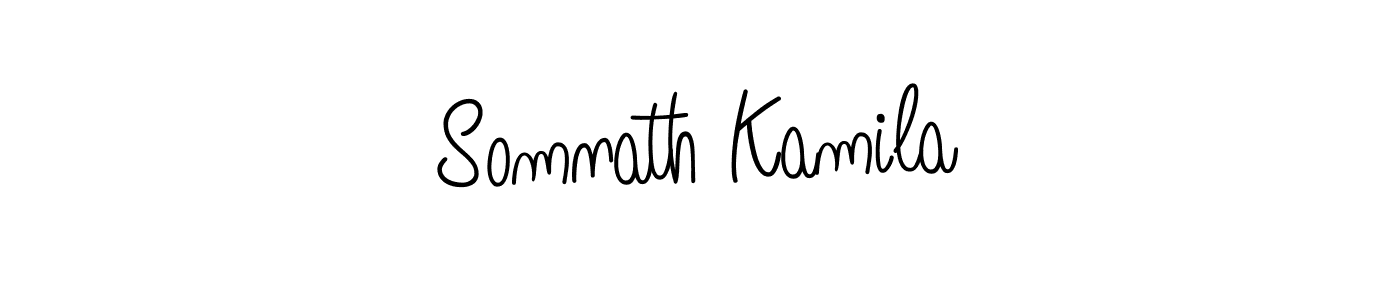 Also we have Somnath Kamila name is the best signature style. Create professional handwritten signature collection using Angelique-Rose-font-FFP autograph style. Somnath Kamila signature style 5 images and pictures png