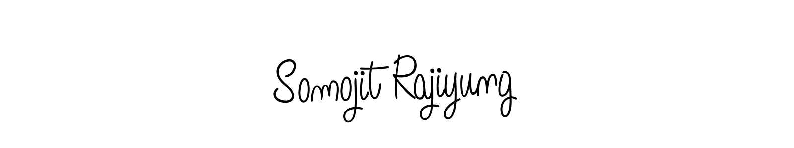 How to make Somojit Rajiyung signature? Angelique-Rose-font-FFP is a professional autograph style. Create handwritten signature for Somojit Rajiyung name. Somojit Rajiyung signature style 5 images and pictures png