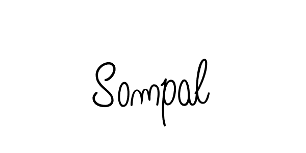 Also we have Sompal name is the best signature style. Create professional handwritten signature collection using Angelique-Rose-font-FFP autograph style. Sompal signature style 5 images and pictures png