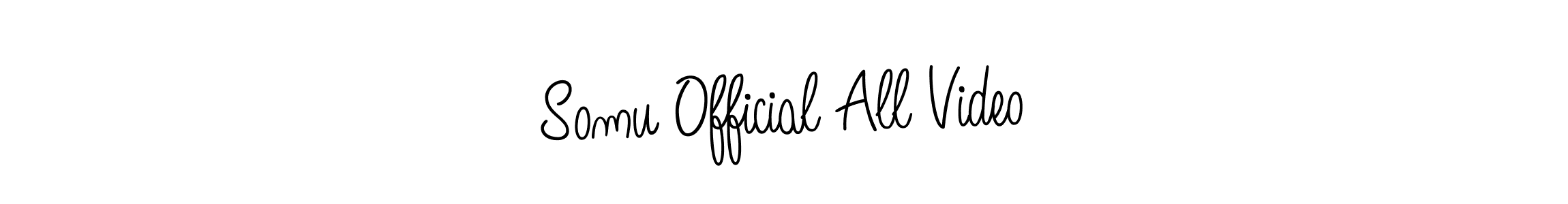 How to Draw Somu Official All Video signature style? Angelique-Rose-font-FFP is a latest design signature styles for name Somu Official All Video. Somu Official All Video signature style 5 images and pictures png