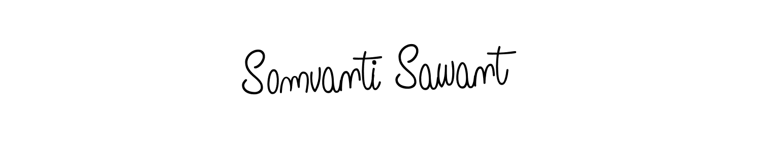 You can use this online signature creator to create a handwritten signature for the name Somvanti Sawant. This is the best online autograph maker. Somvanti Sawant signature style 5 images and pictures png