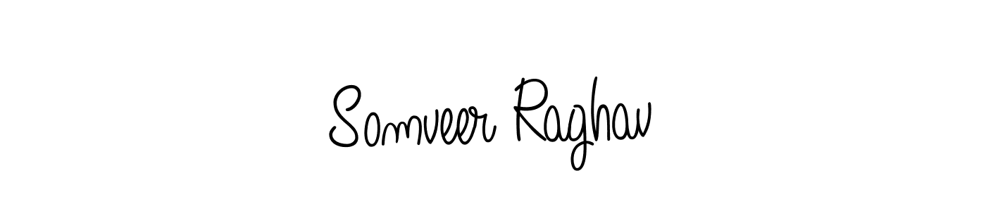 if you are searching for the best signature style for your name Somveer Raghav. so please give up your signature search. here we have designed multiple signature styles  using Angelique-Rose-font-FFP. Somveer Raghav signature style 5 images and pictures png