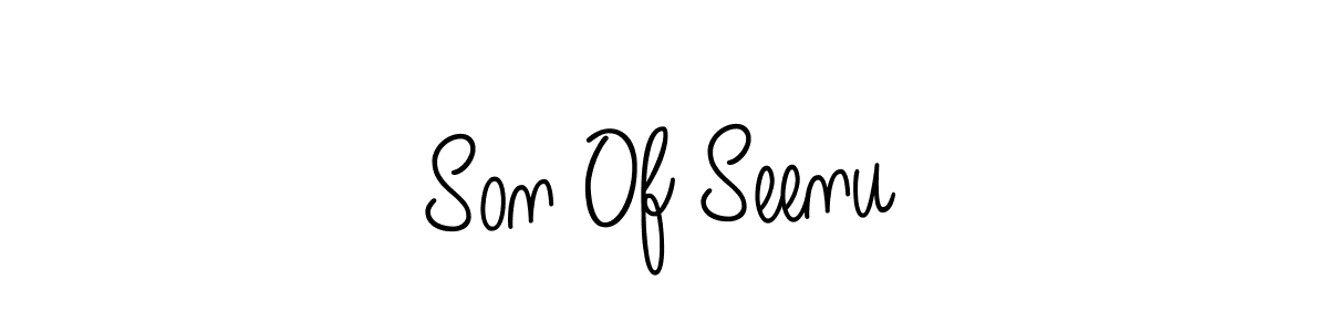 Also we have Son Of Seenu name is the best signature style. Create professional handwritten signature collection using Angelique-Rose-font-FFP autograph style. Son Of Seenu signature style 5 images and pictures png