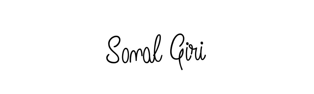 Sonal Giri stylish signature style. Best Handwritten Sign (Angelique-Rose-font-FFP) for my name. Handwritten Signature Collection Ideas for my name Sonal Giri. Sonal Giri signature style 5 images and pictures png