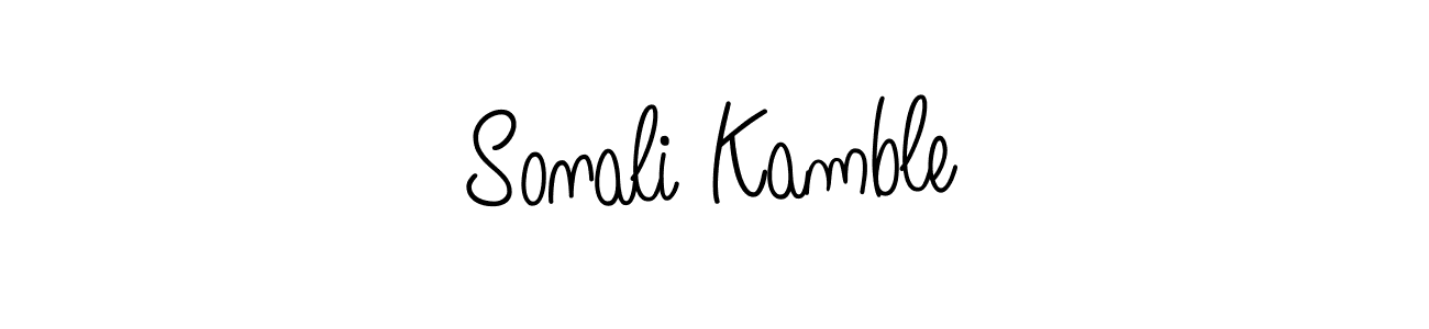 Make a beautiful signature design for name Sonali Kamble. Use this online signature maker to create a handwritten signature for free. Sonali Kamble signature style 5 images and pictures png