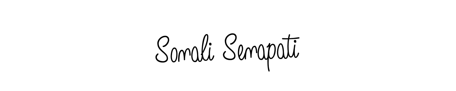 Design your own signature with our free online signature maker. With this signature software, you can create a handwritten (Angelique-Rose-font-FFP) signature for name Sonali Senapati. Sonali Senapati signature style 5 images and pictures png