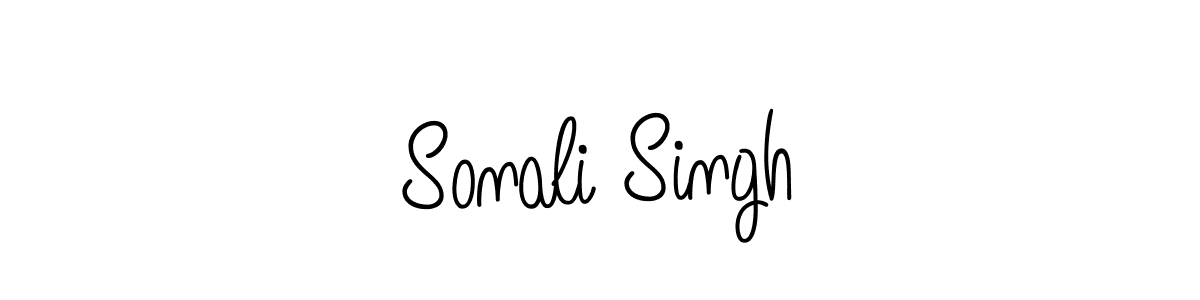 Create a beautiful signature design for name Sonali Singh. With this signature (Angelique-Rose-font-FFP) fonts, you can make a handwritten signature for free. Sonali Singh signature style 5 images and pictures png