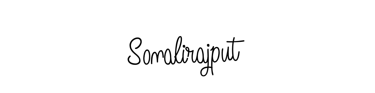 Sonalirajput stylish signature style. Best Handwritten Sign (Angelique-Rose-font-FFP) for my name. Handwritten Signature Collection Ideas for my name Sonalirajput. Sonalirajput signature style 5 images and pictures png