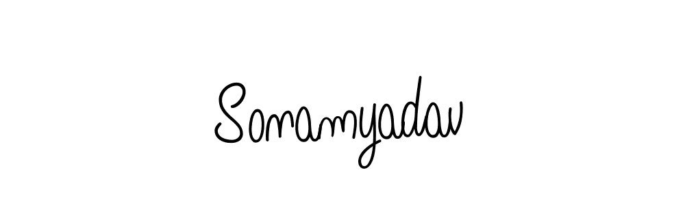 Best and Professional Signature Style for Sonamyadav. Angelique-Rose-font-FFP Best Signature Style Collection. Sonamyadav signature style 5 images and pictures png