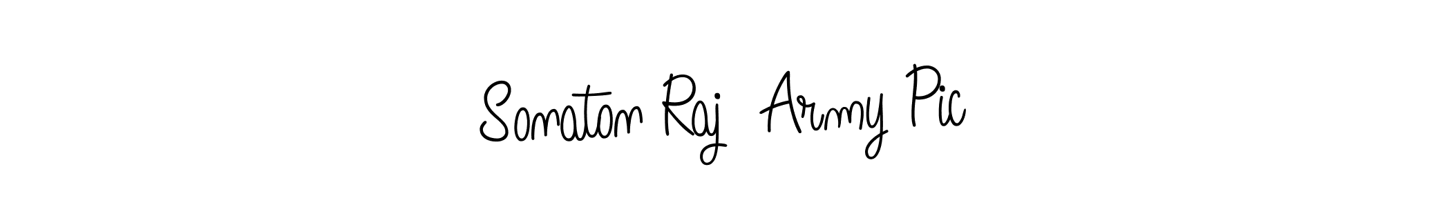 if you are searching for the best signature style for your name Sonaton Raj  Army Pic. so please give up your signature search. here we have designed multiple signature styles  using Angelique-Rose-font-FFP. Sonaton Raj  Army Pic signature style 5 images and pictures png