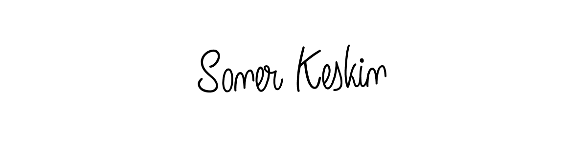 Similarly Angelique-Rose-font-FFP is the best handwritten signature design. Signature creator online .You can use it as an online autograph creator for name Soner Keskin. Soner Keskin signature style 5 images and pictures png