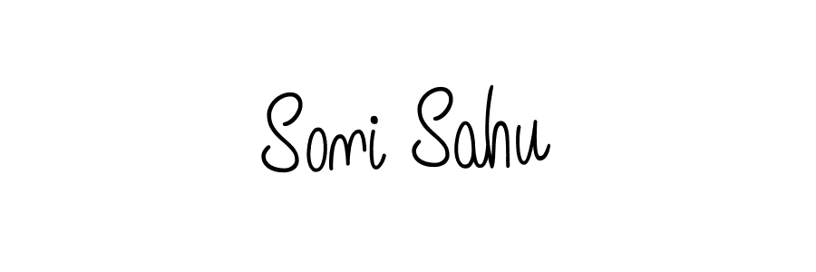 How to Draw Soni Sahu signature style? Angelique-Rose-font-FFP is a latest design signature styles for name Soni Sahu. Soni Sahu signature style 5 images and pictures png