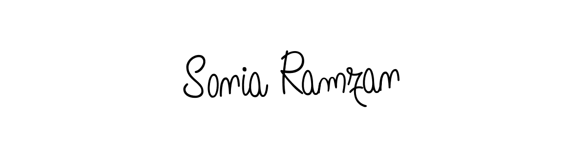 Make a beautiful signature design for name Sonia Ramzan. Use this online signature maker to create a handwritten signature for free. Sonia Ramzan signature style 5 images and pictures png