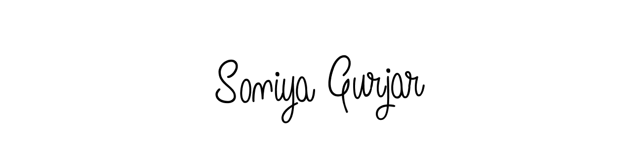 Also You can easily find your signature by using the search form. We will create Soniya Gurjar name handwritten signature images for you free of cost using Angelique-Rose-font-FFP sign style. Soniya Gurjar signature style 5 images and pictures png