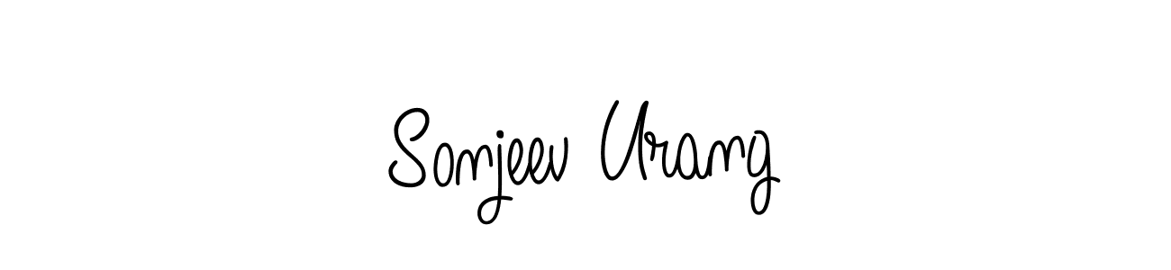 Create a beautiful signature design for name Sonjeev Urang. With this signature (Angelique-Rose-font-FFP) fonts, you can make a handwritten signature for free. Sonjeev Urang signature style 5 images and pictures png