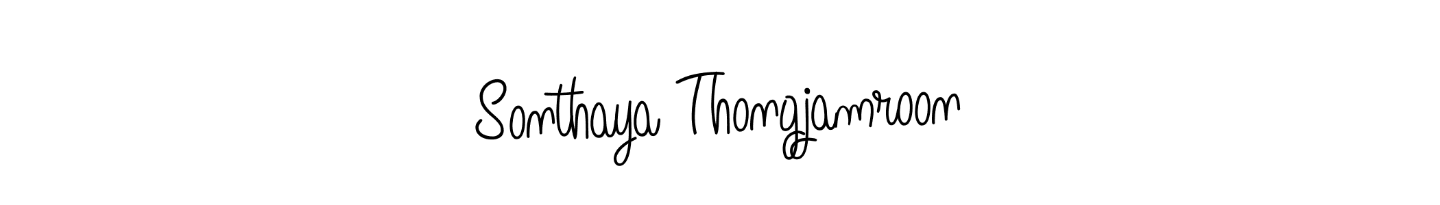 Angelique-Rose-font-FFP is a professional signature style that is perfect for those who want to add a touch of class to their signature. It is also a great choice for those who want to make their signature more unique. Get Sonthaya Thongjamroon name to fancy signature for free. Sonthaya Thongjamroon signature style 5 images and pictures png