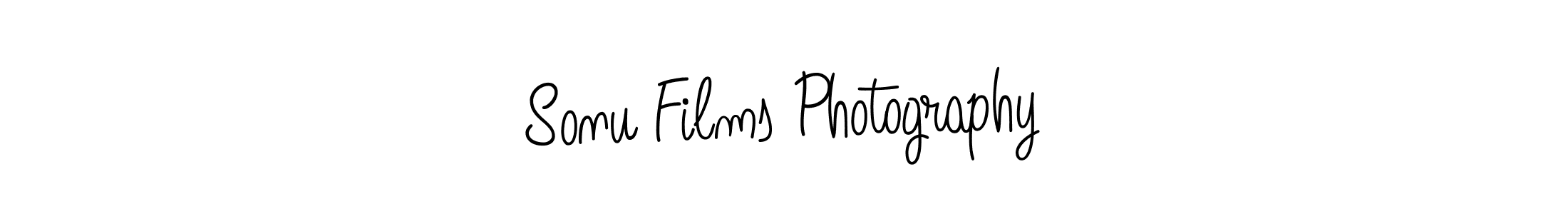 The best way (Angelique-Rose-font-FFP) to make a short signature is to pick only two or three words in your name. The name Sonu Films Photography include a total of six letters. For converting this name. Sonu Films Photography signature style 5 images and pictures png