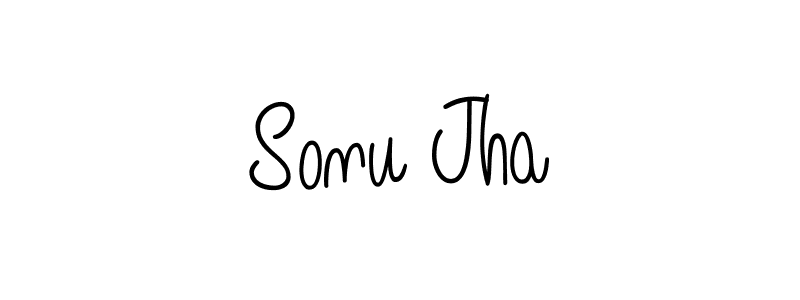 This is the best signature style for the Sonu Jha name. Also you like these signature font (Angelique-Rose-font-FFP). Mix name signature. Sonu Jha signature style 5 images and pictures png