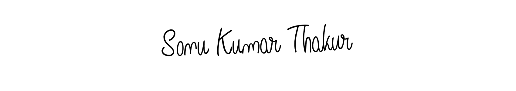 It looks lik you need a new signature style for name Sonu Kumar Thakur. Design unique handwritten (Angelique-Rose-font-FFP) signature with our free signature maker in just a few clicks. Sonu Kumar Thakur signature style 5 images and pictures png