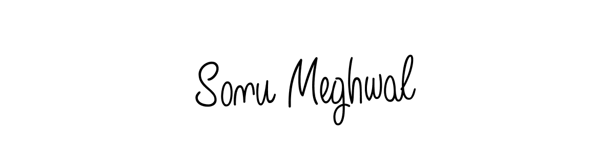 Make a beautiful signature design for name Sonu Meghwal. Use this online signature maker to create a handwritten signature for free. Sonu Meghwal signature style 5 images and pictures png