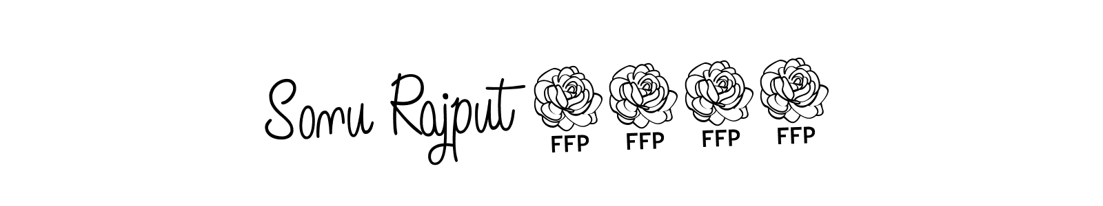 It looks lik you need a new signature style for name Sonu Rajput 7114. Design unique handwritten (Angelique-Rose-font-FFP) signature with our free signature maker in just a few clicks. Sonu Rajput 7114 signature style 5 images and pictures png